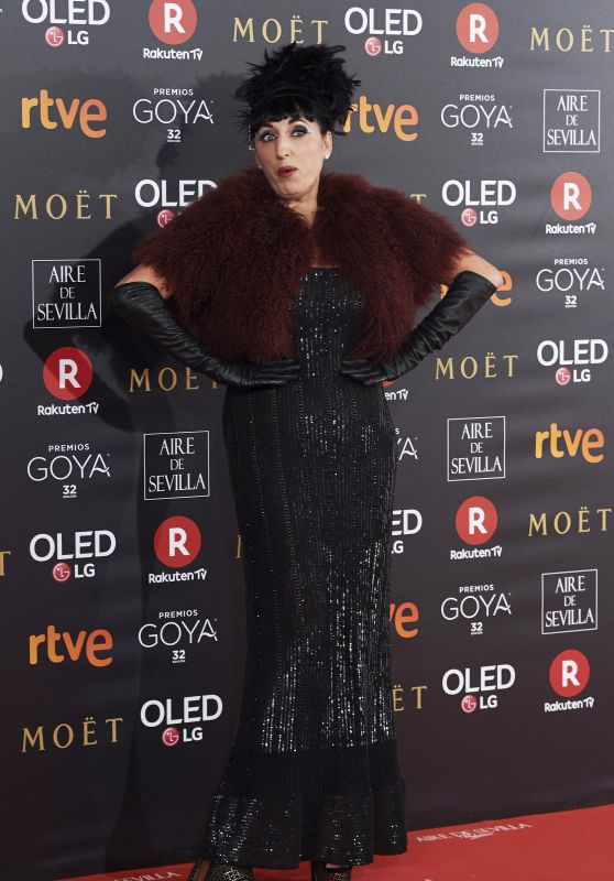 Rossy De Palma – 2018 Goya Awards in Madrid