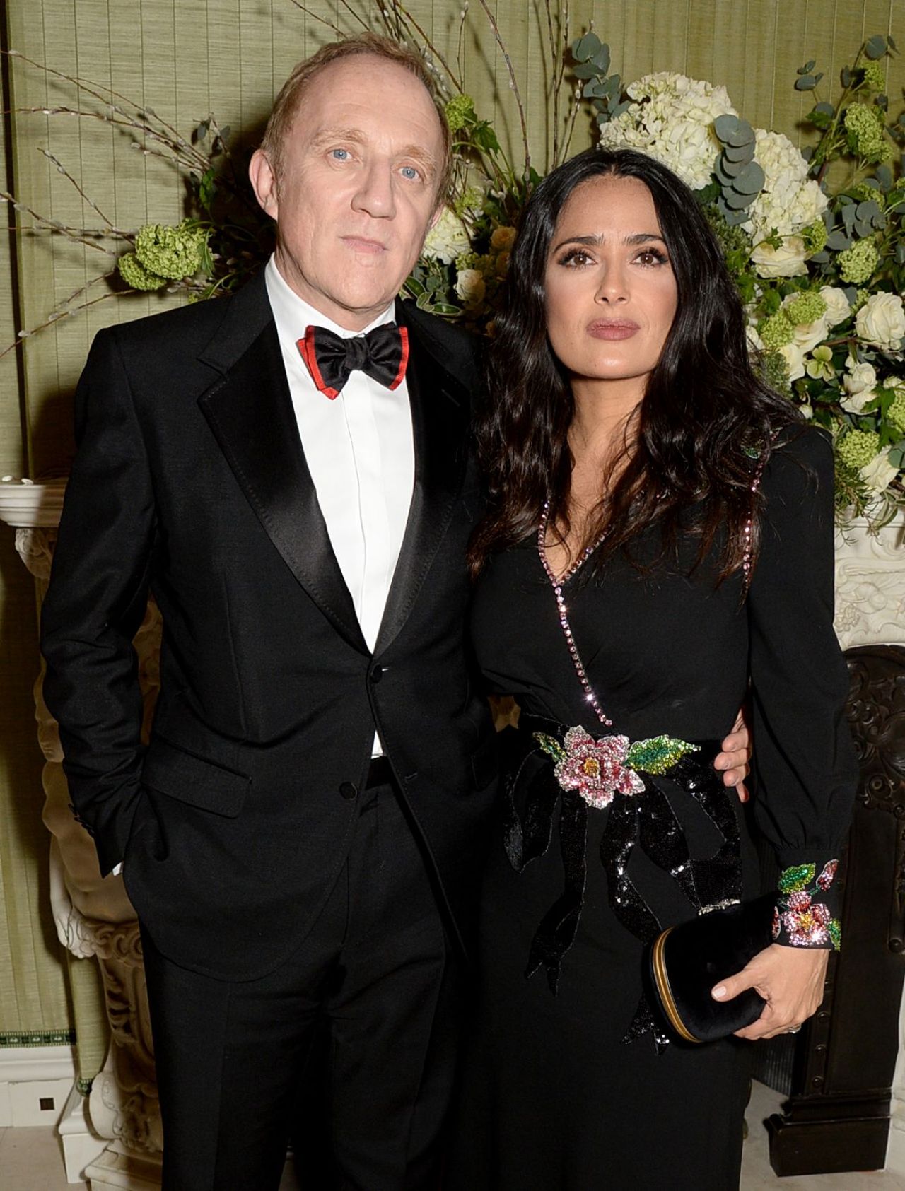 Salma Hayek – Vogue and Tiffany & Co Party in London • CelebMafia