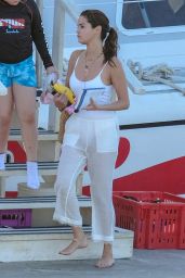 Selena Gomez and Justin Bieber - Sailing With the Family in Jamaica 02/22/2018