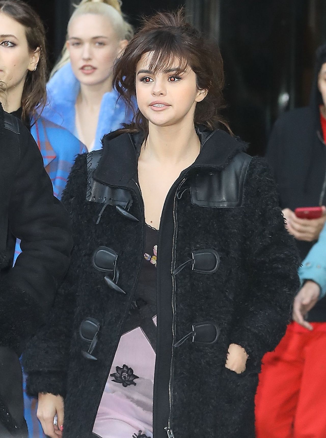 Selena Gomez - Leaving Coach Fashion Show in NYC 02/13/2018 • CelebMafia