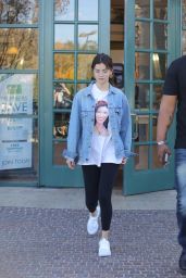 Selena Gomez Street Style - Heads to a Business Meeting in LA