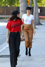 Shanina Shaik and Nicole Williams - Soho House in Los Angeles 02/25/2018