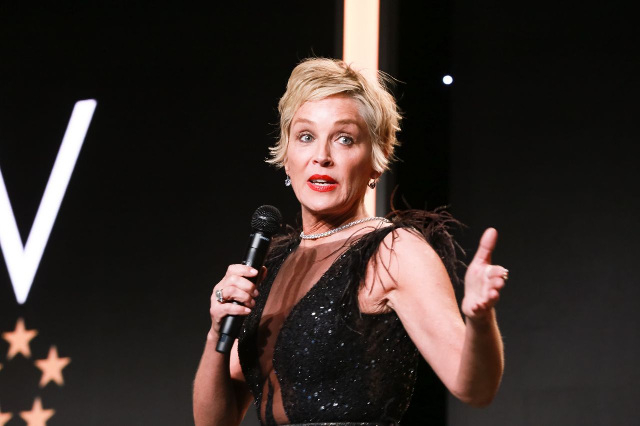 Sharon Stone - Forbes Travel Guide's Five-Star Recipients Dinner in LA