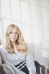 Sophie Turner - Photoshoot for Elle Magazine February 2018