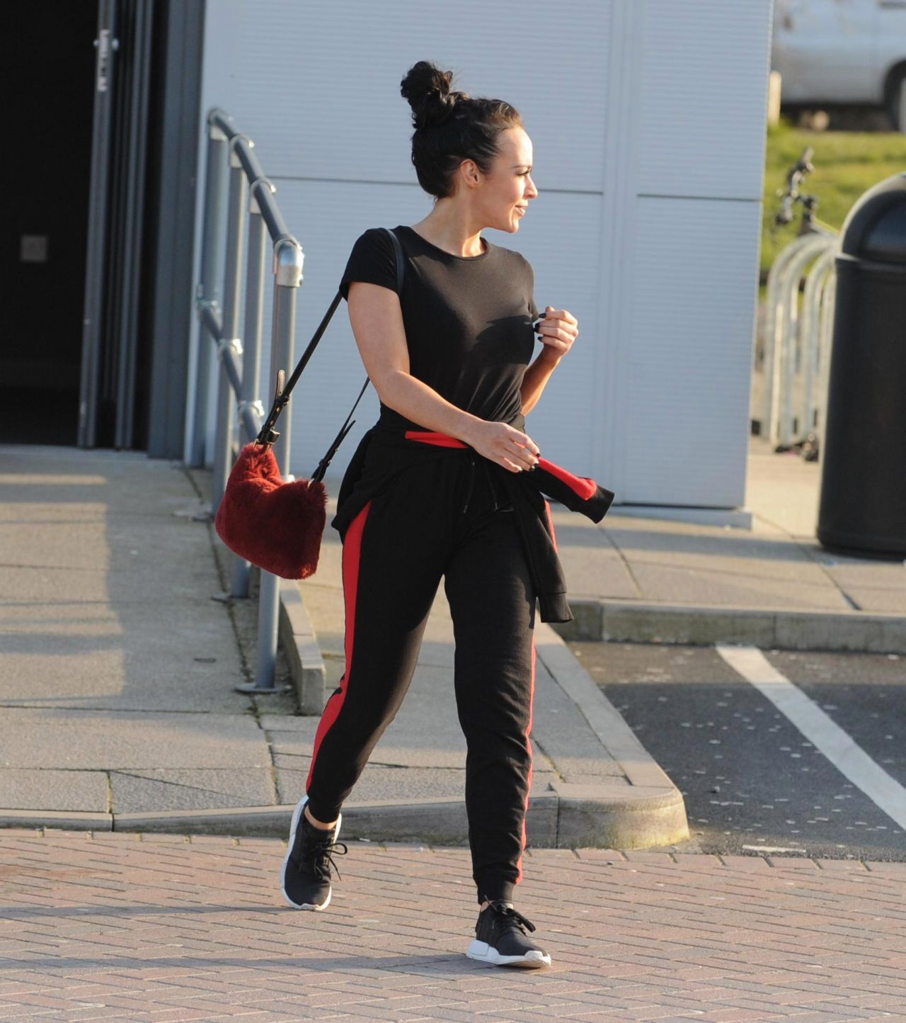 Stephanie Davis - Leaving Gym in Liverpool • CelebMafia