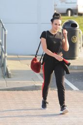 Stephanie Davis - Leaving Gym in Liverpool