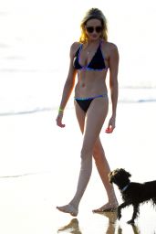 Stephanie Pratt in Bikini on the Beach in Malibu