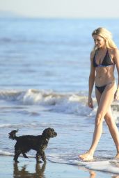 Stephanie Pratt in Bikini on the Beach in Malibu
