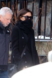 Victoria BeckhamTakes a Stroll With Her Parents in Whistler, Canada
