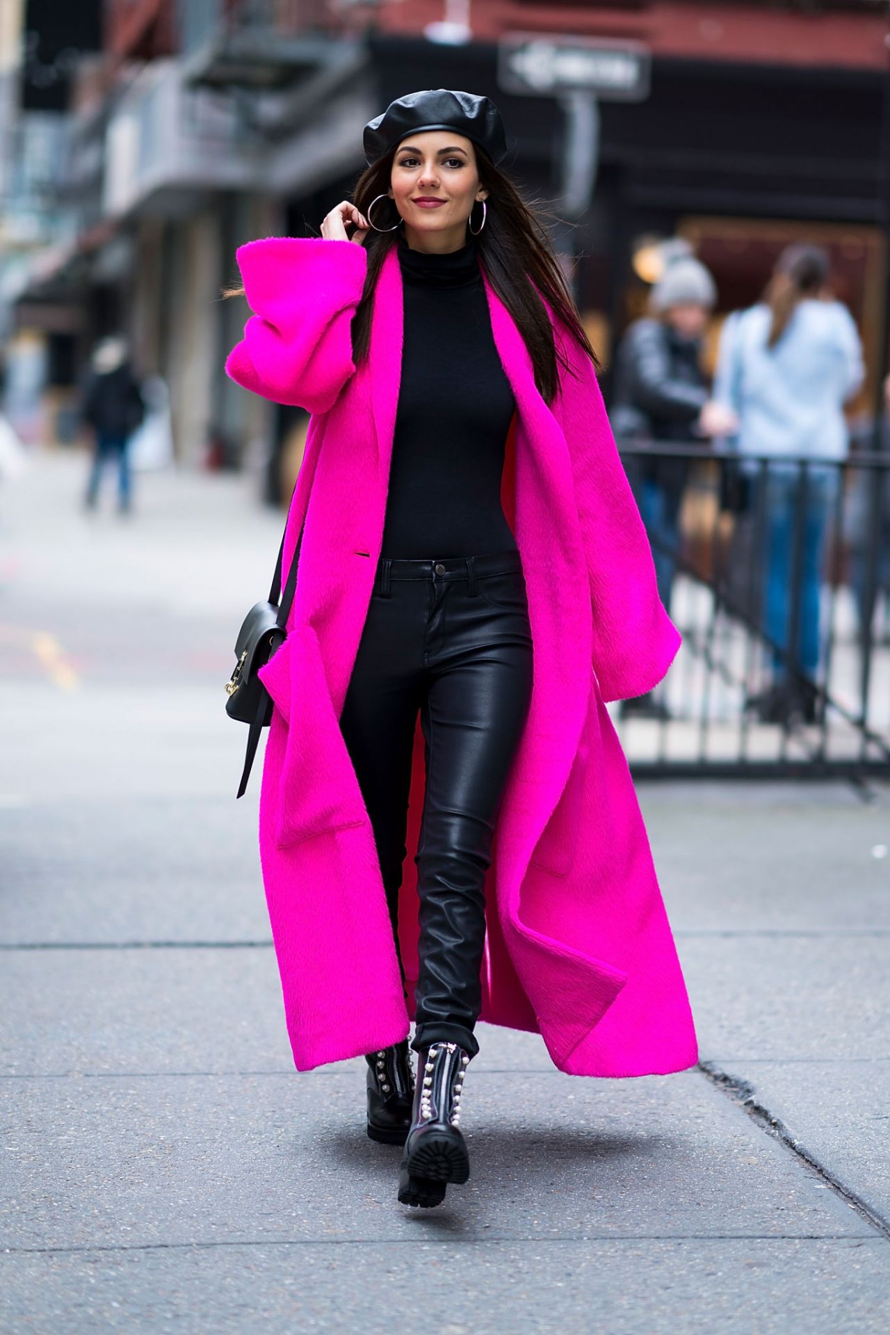 Victoria Justice Fashion Style - NYC 02/12/2018 • CelebMafia