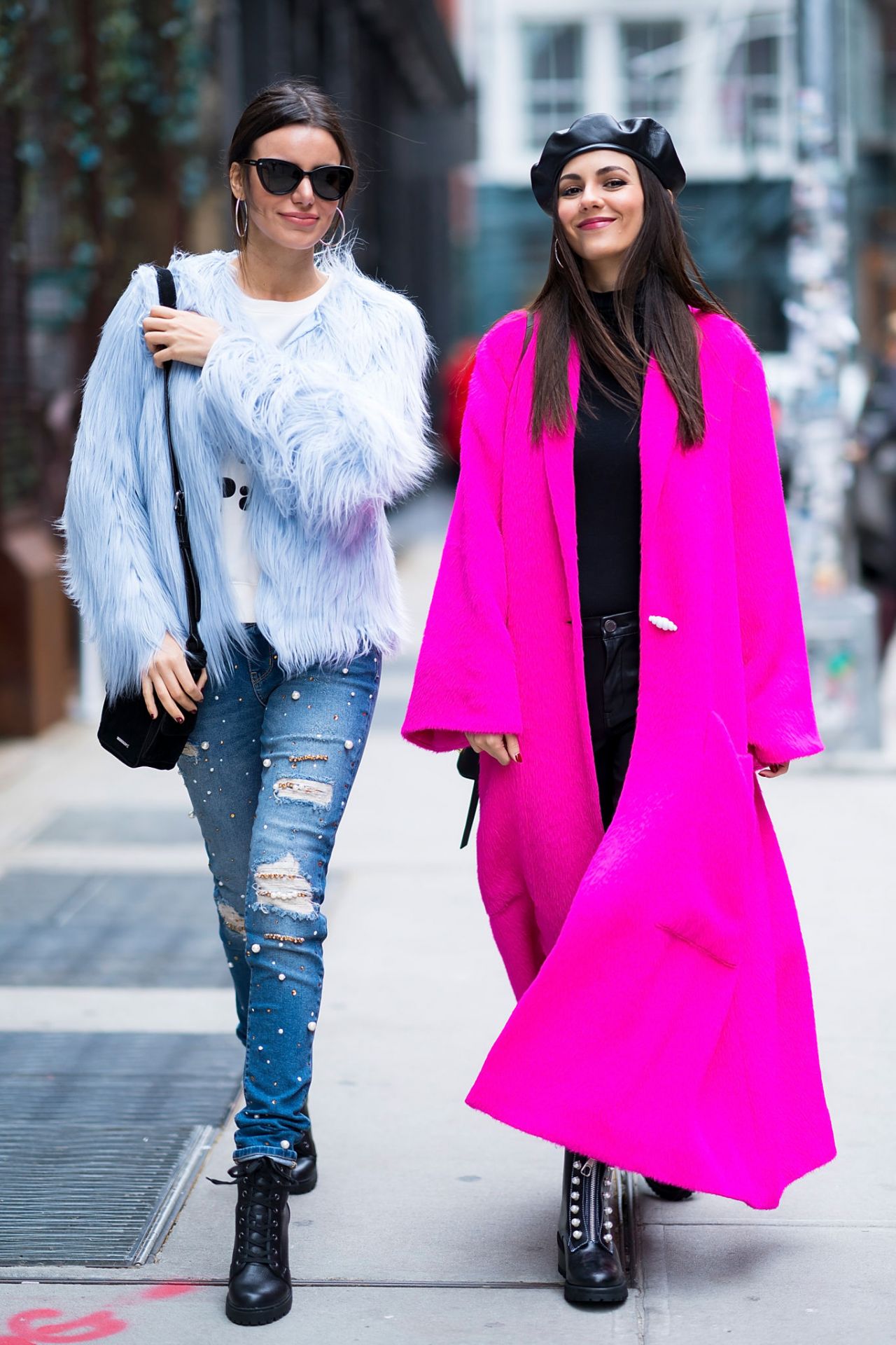 Victoria Justice Fashion Style - NYC 02/12/2018 • CelebMafia