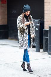 Victoria Justice in Oday Shakar in Midtown, NYC