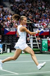 Viktorija Golubic - Tennis Fed Cup World Group 1 - Czech Republic vs Switzerland in Prague