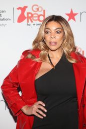 Wendy Williams – NYFW Red Dress Collection 2018