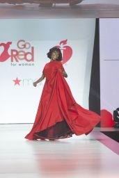 Zuri Hall Walks Runway for Red Dress 2018 Collection Fashion Show in NYC