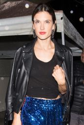 Alessandra Ambrosio – Leaving the Delilah Club in West Hollywood