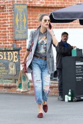 Alessandra Ambrosio - Shopping at Whole Foods in Los Angeles 03/20/2018
