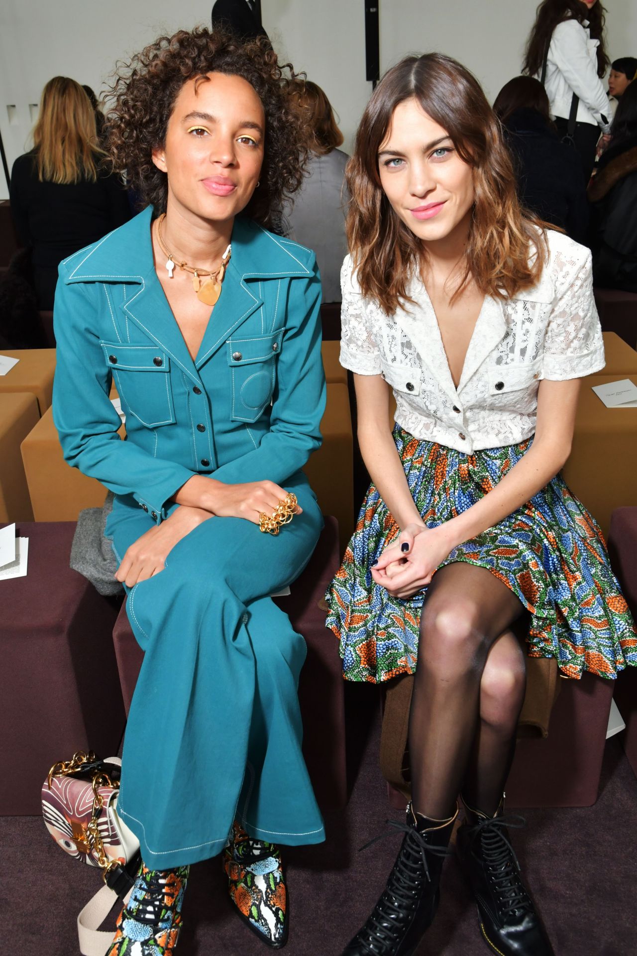 Alexa Chung – Chloe Show FW18 in Paris • CelebMafia