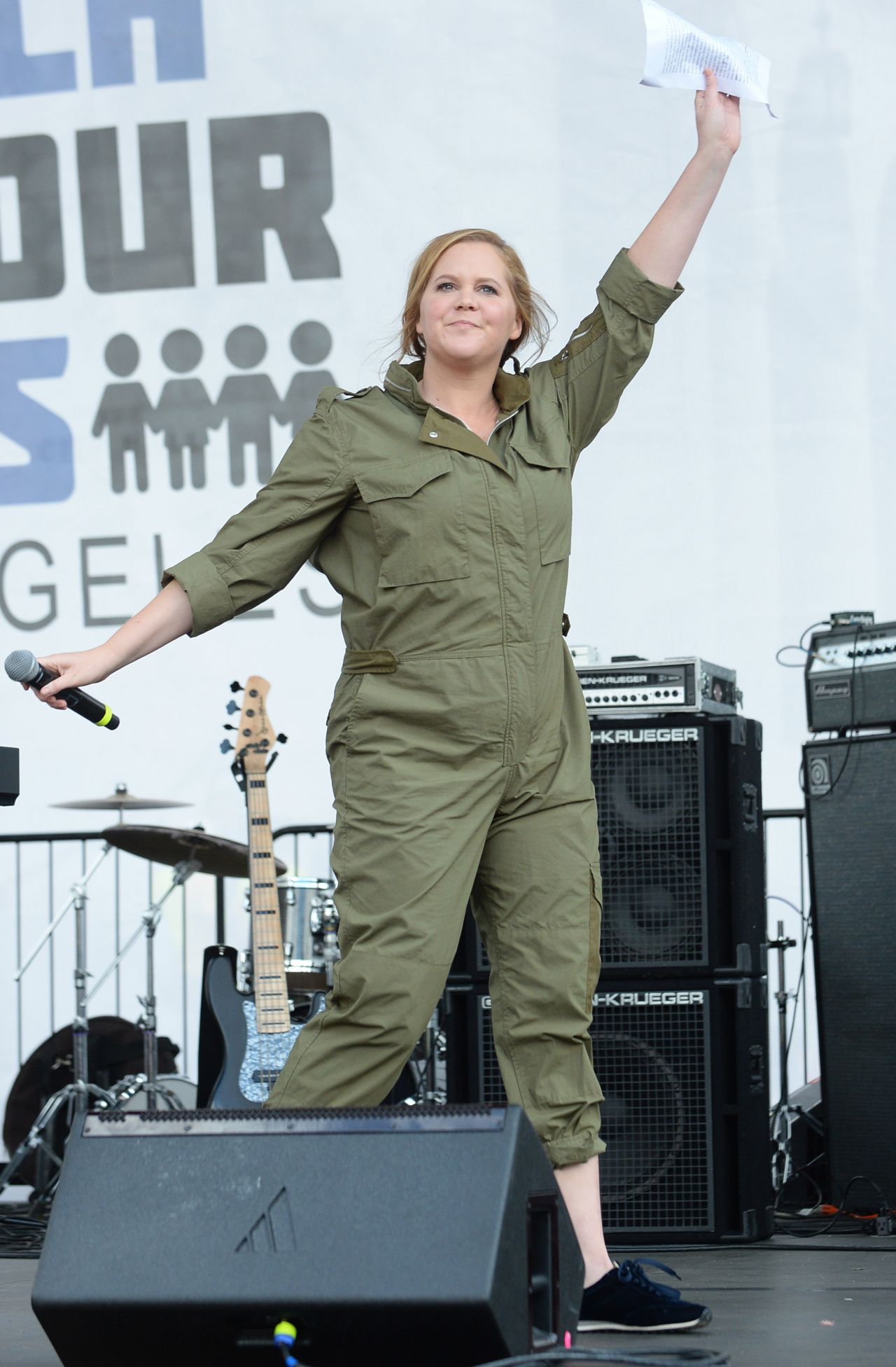 Amy Schumer – Meet Up at the Anti-Gun “March For Our Lives” Rally in LA