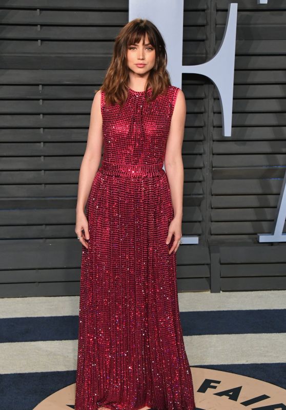 Ana De Armas – 2018 Vanity Fair Oscar Party in Beverly Hills