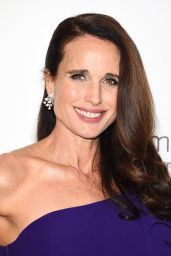 Andie MacDowell – Elton John AIDS Foundation’s Oscar 2018 Viewing Party in West Hollywood