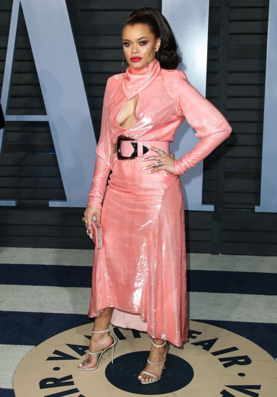Andra Day – 2018 Vanity Fair Oscar Party in Beverly Hills