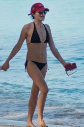 Andrea Corr in Bikini at the Beach in Bridgetown 03/24/2018