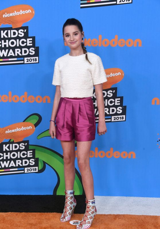 Annie LeBlanc – 2018 Nickelodeon Kids’ Choice Awards
