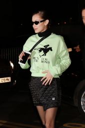 Bella Hadid - Leaving Her Hotel in Paris 03/03/2018