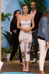 Bella Thorne Appeared on Despierta America Morning Show in Miami 03/19/2018