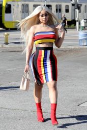 Blac Chyna in Downtown Los Angeles 03/15/2018