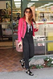 Blanca Blanco - Leaving the Beverly Hills Nail Design in Beverly Hills