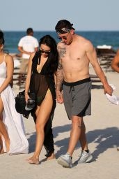 Bre Tiesi Shows Off Her Bikini Body in Miami, February 2018