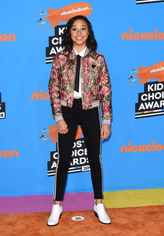 Breanna Yde – 2018 Nickelodeon Kids’ Choice Awards