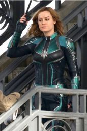 Brie Larson - "Captain Marvel" Set in Los Angeles 03/19/2018