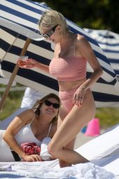 Caroline Vreeland in Bikini on the Beach in Miami 03/09/2018