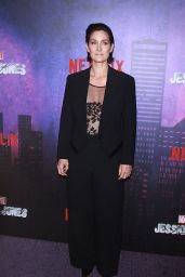 Carrie-Anne Moss -“Jessica Jones” Season 2 Premiere in NYC