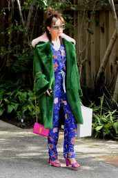 Charli XCX - Leaves Diane Von Furstenburgs Oscar Luncheon in LA