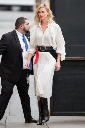 Charlize Theron Arriving to Appear on Jimmy Kimmel Live! in Hollywood 03/07/2018