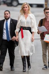 Charlize Theron Arriving to Appear on Jimmy Kimmel Live! in Hollywood 03/07/2018