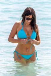 Claudia Romani in Bikini - South Beach in Miami 03/22/2018