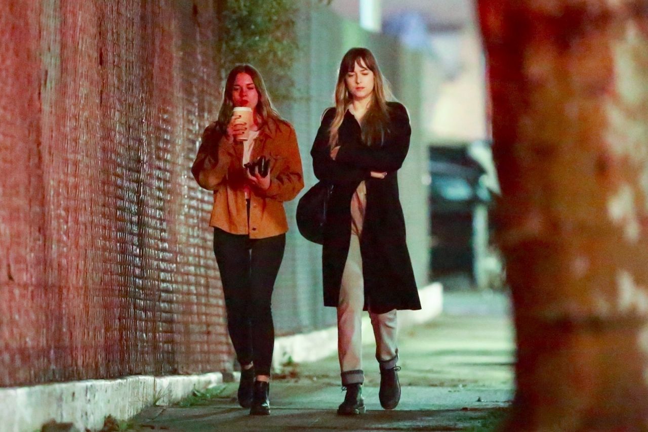 Dakota Johnson - Out to Dinner With a Girlfriend in West Hollywood 03