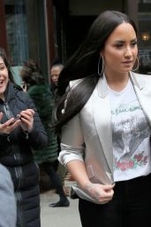 Demi Lovato - Leaving Her Hotel in NYC 03/16/2018