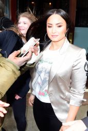 Demi Lovato - Leaving Her Hotel in NYC 03/16/2018