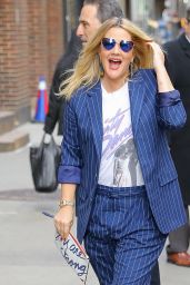 Drew Barrymore - "The Late Show with Stephen Colbert" in NYC 03/19/2018