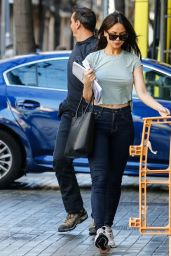 Eiza Gonzalez - Arriving on the Set of "Paradise Hill" in Spain 03/29/2018