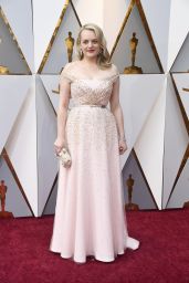 Elisabeth Moss – Oscars 2018 Red Carpet