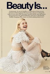 Elle Fanning - Glamour Magazine April 2018