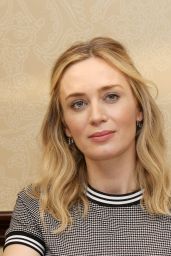 Emily Blunt - "A Quiet Place" Press Conference in Austin