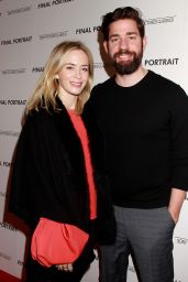 Emily Blunt - "Final Portrait" Screening in NYC